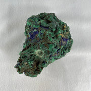 Natural Azurite with Wooden Stand Display 688.5g 180.0 by 99.6 by 120.0mm - Huangs Jadeite and Jewelry Pte Ltd