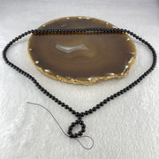 Natural Blood Red Amber Beads Necklace 10.72g 58cm 5.4mm 120 Beads - Huangs Jadeite and Jewelry Pte Ltd