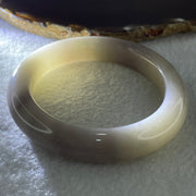 Natural Purple Aventurine Bangle 62.87g Inner Diameter 58.2mm 12.8 by 10.9mm (Very Very Slight Internal Line) - Huangs Jadeite and Jewelry Pte Ltd