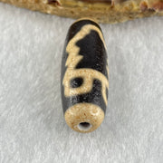 Natural Powerful Tibetan Old Oily Agate Full Body Zha Ji La Mu Female Cai Shen God of Fortune Zakiram Dzi Bead Heavenly Master (Tian Zhu) 扎基拉姆天珠 9.89g 38.7 by 13.0mm - Huangs Jadeite and Jewelry Pte Ltd