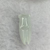 Type A Lavender Icy Jadeite Cicada 24.4 by 10.1 by 5.4mm 2.02g - Huangs Jadeite and Jewelry Pte Ltd