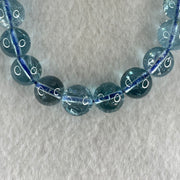 Good Grade Natural Blue Topaz Beads Bracelet 29.77g 15.5cm 9.4mm 21 Beads - Huangs Jadeite and Jewelry Pte Ltd