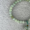 Type A Light Green Jadeite Beads Bracelet with Hulu Charm 13.24g 13.8 by 9.1mm 5.9mm 30 Beads - Huangs Jadeite and Jewelry Pte Ltd