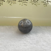 Type A Grey Wuji Jadeite Beads for Bracelet/Necklace/Earring/Ring 1.80g 10.2mm - Huangs Jadeite and Jewelry Pte Ltd