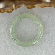 Type A Icy Light Green Jadeite Ring 3.35g 5.4 by 3.5mm US7.8 HK17.5 (Close to Perfect) - Huangs Jadeite and Jewelry Pte Ltd