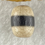 Natural Powerful Tibetan Old Oily Agate 1 Lines Dzi Bead Heavenly Master (Tian Zhu) 2.08g 13.5 by 10.1mm - Huangs Jadeite and Jewelry Pte Ltd