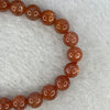 Good Grade Natural Sunstone, Heliolite and Aventurine Feldapar Beads Bracelet 天然金太阳日光石珠手链 17.14g 15.5 cm 8.4 mm 23 Beads - Huangs Jadeite and Jewelry Pte Ltd