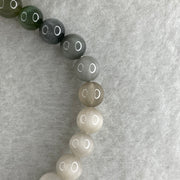 Good Grade Natural Muti Color Rabbit Hair Rutilated Quartz Beads Bracelet 11.15g 15.5cm 6.9mm 27 Beads - Huangs Jadeite and Jewelry Pte Ltd