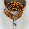 Natural High Oil Yabai Wood 高油崖柏 Beads Necklace 58.72g 10.2 mm 111 Beads / 7.7 mm 6 Beads - Huangs Jadeite and Jewelry Pte Ltd