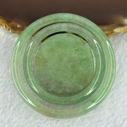 Type A Green Jadeite Bangle and Display 35.86g Inner Diameter 44.5mm 6.1 by 4.6mm, 33.3mm 5.6 by 4.9mm, 31.4 by 6.3mm (Close to Perfect) - Huangs Jadeite and Jewelry Pte Ltd