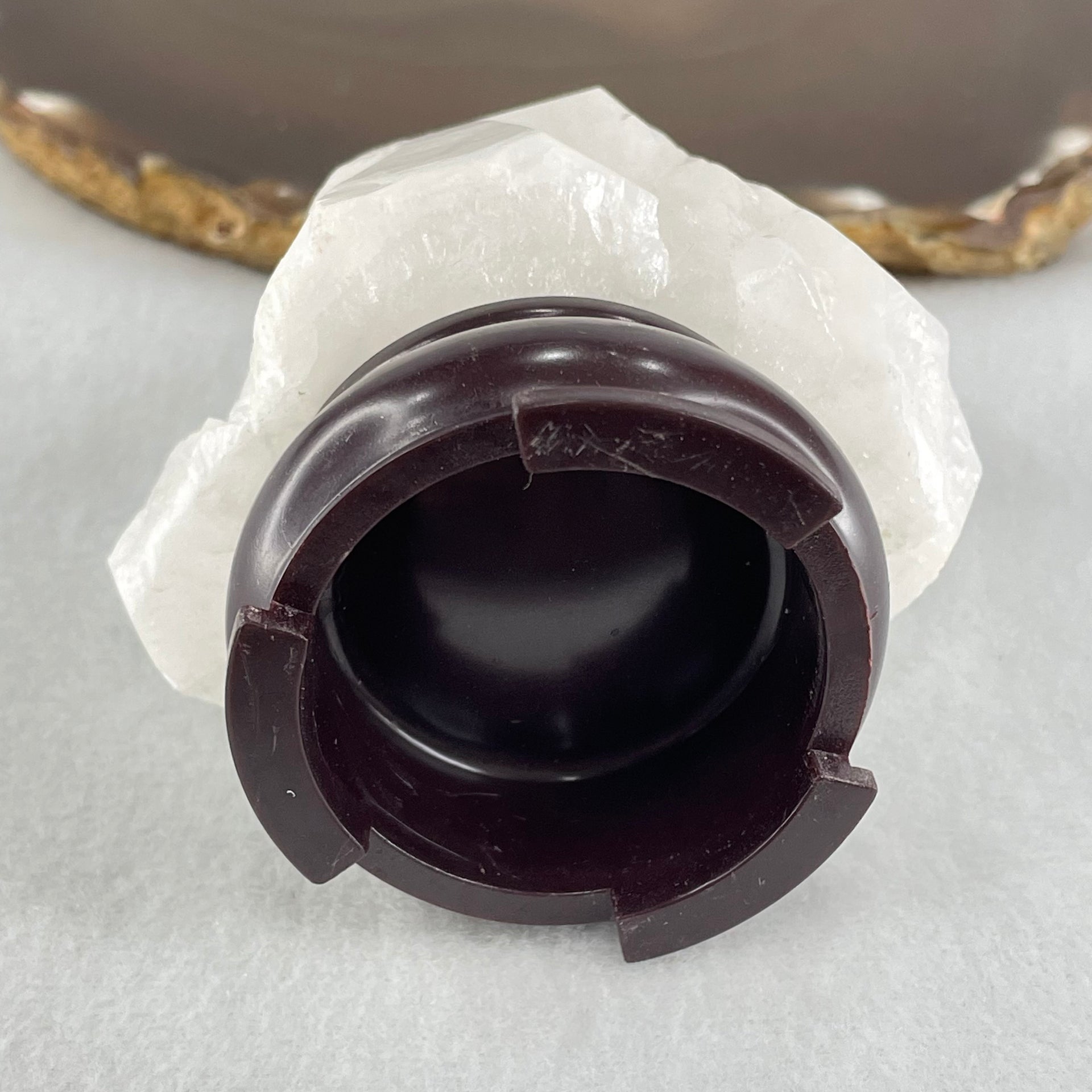 Natural Milky White Quartz Display 225.39g 71.0 by 52.0 by 76.8mm - Huangs Jadeite and Jewelry Pte Ltd