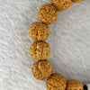 Natural Bodhi Rudraksha Seed Mala 金风 Beads Bracelet with 3 Eyes Dzi Bead Tian Zhu 天珠 21.50g 13.4 mm 17 Beads - Huangs Jadeite and Jewelry Pte Ltd