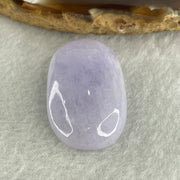 Natural Type A Lavender Jadeite Oval Shape Cabochon Stone for Setting 12.12g 34.3 by 21.0 by 7.7mm - Huangs Jadeite and Jewelry Pte Ltd