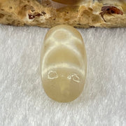 Natural Powerful Tibetan Old Oily Agate Double Cai Shen God of Fortune Dzi Bead Heavenly Master (Tian Zhu) 双财神长天珠 2.88g 17.6 by 9.9mm - Huangs Jadeite and Jewelry Pte Ltd