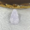 Type A Jelly Light Lavender Jadeite Pixiu Pendent A货浅紫色翡翠貔貅牌 7.81g by 23.3 by 13.8 by 11.7 mm - Huangs Jadeite and Jewelry Pte Ltd