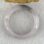 Type A Light Lavender with Wuji Grey Patches Jadeite Ring 4.12g 5.9 by 3.8mm US9.2/HK 20.5 (Close to Perfect) - Huangs Jadeite and Jewelry Pte Ltd