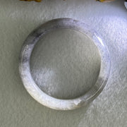 Baby Kids Type A Wuji Grey with Slight Yellow Jadeite Bangle Internal Diameter 39.9mm 26.59g 11.0 by 6.7mm (Slight Internal Lines) - Huangs Jadeite and Jewelry Pte Ltd