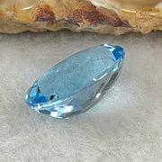 Natural Sky Blue Topaz Oval Shape 9.49ct 14.8 by 11.2 by 7.2mm - Huangs Jadeite and Jewelry Pte Ltd