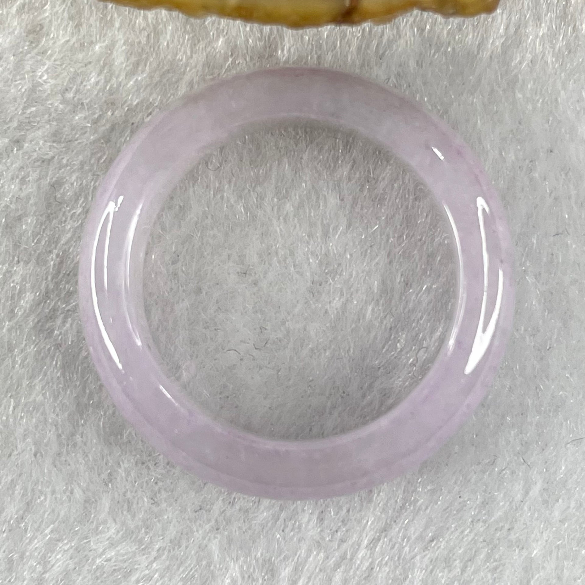 Type A Lavender Jadeite Ring 4.45g 6.2 by 3.9mm US9.3 by HK20.8 ( Slight Internal ) - Huangs Jadeite and Jewelry Pte Ltd