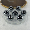 Natural Hematite 7 Sphere Ball Set 186.26g 99.7 by 34.5mm Diameter 25.0mm x 7 pcs - Huangs Jadeite and Jewelry Pte Ltd