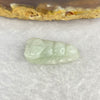 Type A Green Pea Pod Jadeite 2.89g 12.4 by 23.7 by 5.4mm - Huangs Jadeite and Jewelry Pte Ltd