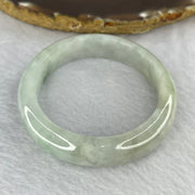 Type Seni Icy Light Sky Blue With Blueish Green Piao Hua 47.68g 12.0 by 8.1 mm Internal Diameter 56.8 mm (Slight External Lines) - Huangs Jadeite and Jewelry Pte Ltd