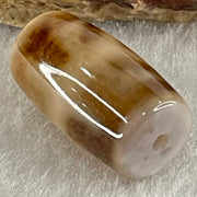 Natural Powerful Tibetan Old Oily Agate Patina Guiren Tairen Human Dzi Bead Totem Amulet Heavenly Master (Tian Zhu) 贵人天诛 4.82g 20.1 by 11.7mm - Huangs Jadeite and Jewelry Pte Ltd