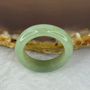 Type A Medium Green Jadeite Ring 3.64g 6.1 by 3.5mm US7/HK15.5 (External Line) - Huangs Jadeite and Jewelry Pte Ltd