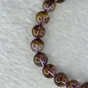 Very Good Grade Natural Auralite 23 Bracelet 天然激光23手链 16.96g 15.5cm 8.1mm 23 Beads - Huangs Jadeite and Jewelry Pte Ltd