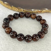 Natural Wild China Hainan Huang Hua Li Beads Bracelet 野生中国海南黄花梨手链 14.95g 12.2 mm 17 Beads - Huangs Jadeite and Jewelry Pte Ltd