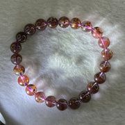 Very Good Natural Auralite 23 Bracelet 天然激光23手链 17.21g 15.5cm 8.4mm 23 Beads - Huangs Jadeite and Jewelry Pte Ltd