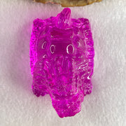 Natural Pink Liuli Dragon Turtle Display 67.93g 60.6 by 37.3 by 36.8mm - Huangs Jadeite and Jewelry Pte Ltd