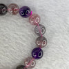 Natural Super 7 Crystal Bracelet 26.08g 9.9 mm 20 Beads - Huangs Jadeite and Jewelry Pte Ltd