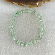 Special Grade Natural Green Phantom Quartz Bracelet 15.15g 16cm 7.8mm 25 Beads - Huangs Jadeite and Jewelry Pte Ltd