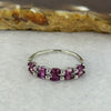 Natural Amethyst In 925 Sliver Ring 1.34g 3.6 by 1.8 by 2.0mm US 5.75 / HK 12.5 - Huangs Jadeite and Jewelry Pte Ltd