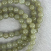 Type A Green Jadeite Beads Necklace 78.08g 7.6mm 108 Beads - Huangs Jadeite and Jewelry Pte Ltd