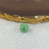 Type A Green Jadeite Bead for Bracelet/Necklace/Earrings/Ring  2.69g 11.8mm - Huangs Jadeite and Jewelry Pte Ltd