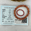 Good Grade Natural Sunstone, Heliolite and Aventurine Feldapar Beads Bracelet 天然金太阳日光石珠手链 24.41g 16cm 9.9 mm 20 Beads - Huangs Jadeite and Jewelry Pte Ltd