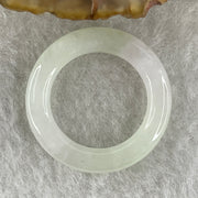 Natural Type A Light Green Jadeite Mini Round Shape Pendant | Harmony, Peace & Wholeness Talisman (2.52g | 3.5 x 4.2mm | Internal Line) - Huangs Jadeite and Jewelry Pte Ltd