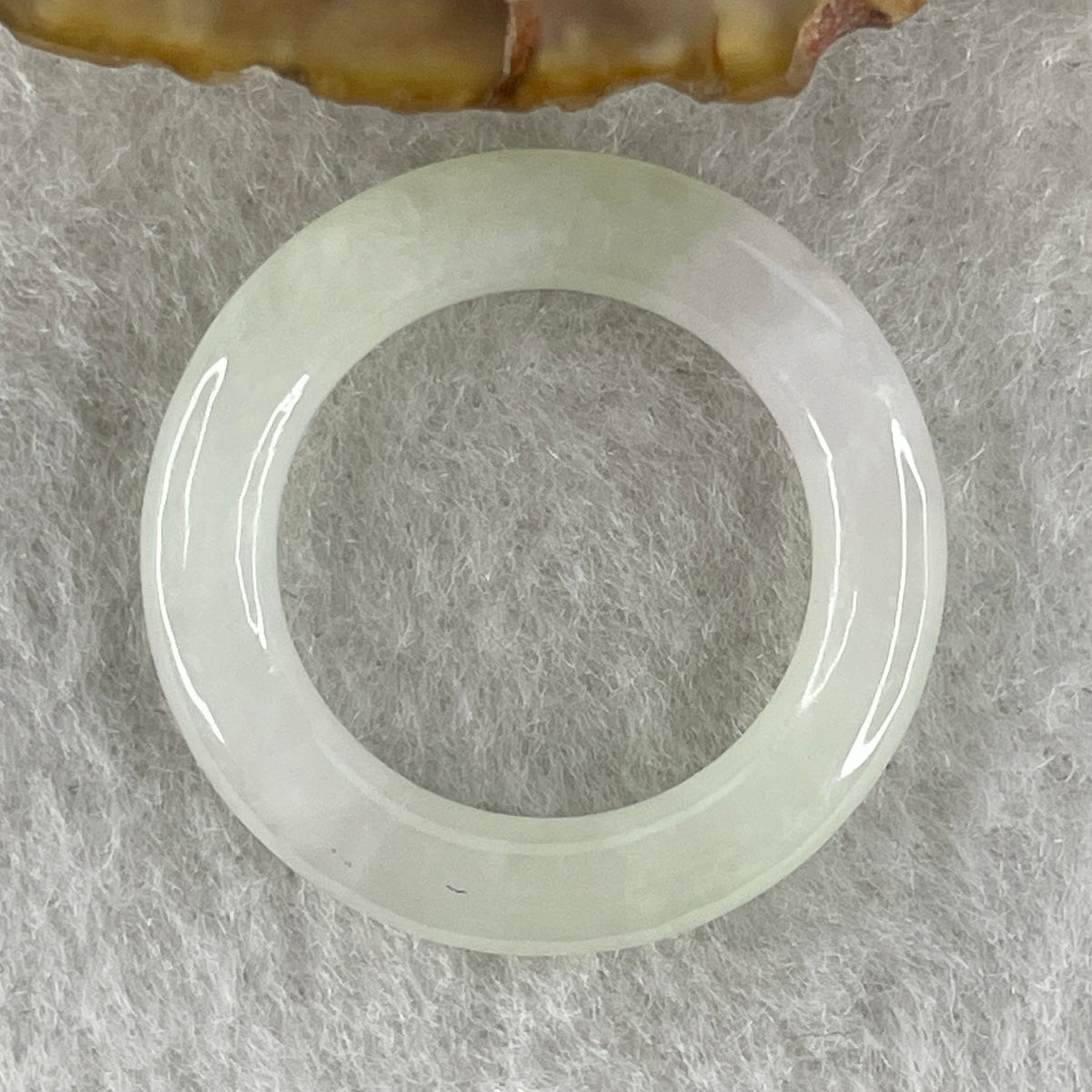 Natural Type A Light Green Jadeite Mini Round Shape Pendant | Harmony, Peace & Wholeness Talisman (2.52g | 3.5 x 4.2mm | Internal Line) - Huangs Jadeite and Jewelry Pte Ltd