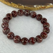 Above Average Natural Auralite 23 Bracelet 天然激光23手链 39.33g 18cm 11.8mm 18 Beads - Huangs Jadeite and Jewelry Pte Ltd