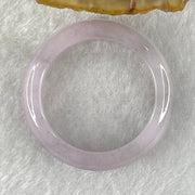 Type A Lavender with Wuji Grey Patches Jadeite Ring 3.95g 5.7 by 3.6mm US9.2/HK 20.5 (Very Slight Internal Line) - Huangs Jadeite and Jewelry Pte Ltd
