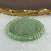 Type A Green Jadeite Bangle and Display 35.86g Inner Diameter 44.5mm 6.1 by 4.6mm, 33.3mm 5.6 by 4.9mm, 31.4 by 6.3mm (Close to Perfect) - Huangs Jadeite and Jewelry Pte Ltd