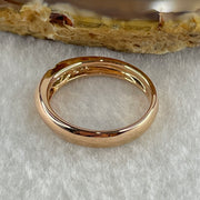 Natural Marquise Shape Diamond in 18K Rose Gold Ring D0.24ct Total 4.85g US7 HK15 - Huangs Jadeite and Jewelry Pte Ltd