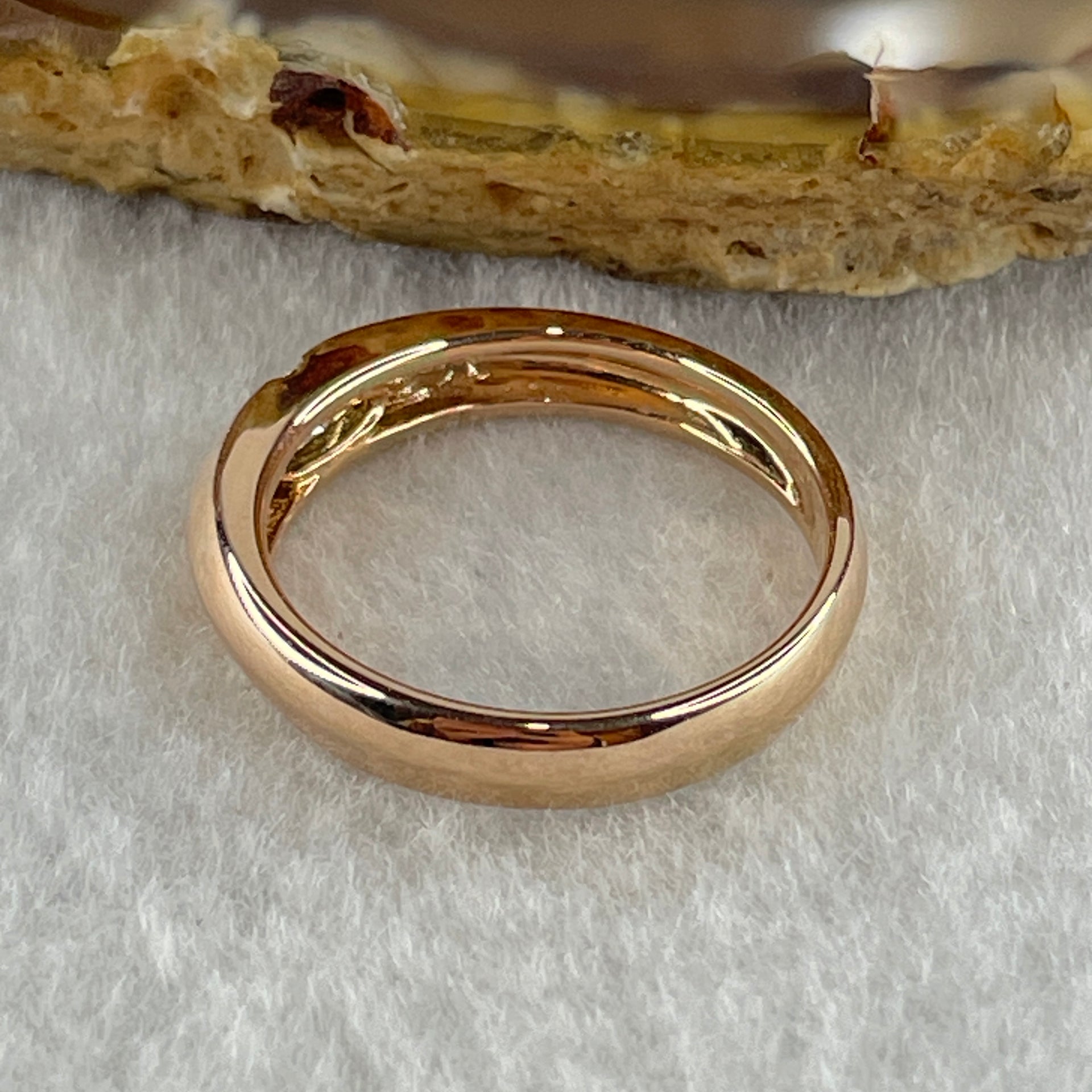 Natural Marquise Shape Diamond in 18K Rose Gold Ring D0.24ct Total 4.85g US7 HK15 - Huangs Jadeite and Jewelry Pte Ltd