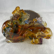 Liuli Pixiu Display 1,942.0g 175.0 by 82.5 by 154.0mm - Huangs Jadeite and Jewelry Pte Ltd