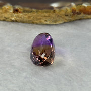 Natural Faceted Ametrine Egg Shape 16.39ct 21.3 by 12.8 by 9.5mm - Huangs Jadeite and Jewelry Pte Ltd