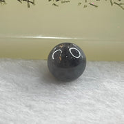 Type A Grey Wuji Jadeite Beads for Bracelet/Necklace/Earring/Ring 1.85g 10.2mm - Huangs Jadeite and Jewelry Pte Ltd