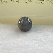 Type A Grey Wuji Jadeite Beads for Bracelet/Necklace/Earring/Ring 1.68g 9.9mm - Huangs Jadeite and Jewelry Pte Ltd