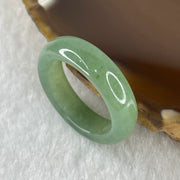 Type A Natural Green Jadeite Ring 3.39g 5.9 by 3.3mm US 7 HK 15.3 (Close to Perfect) - Huangs Jadeite and Jewelry Pte Ltd